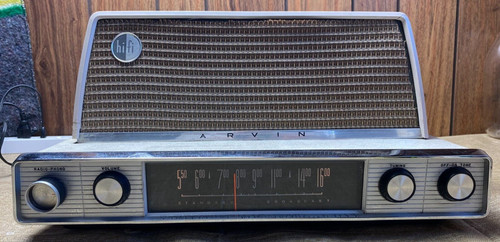 1959 arvin radio model - arvin, 3582